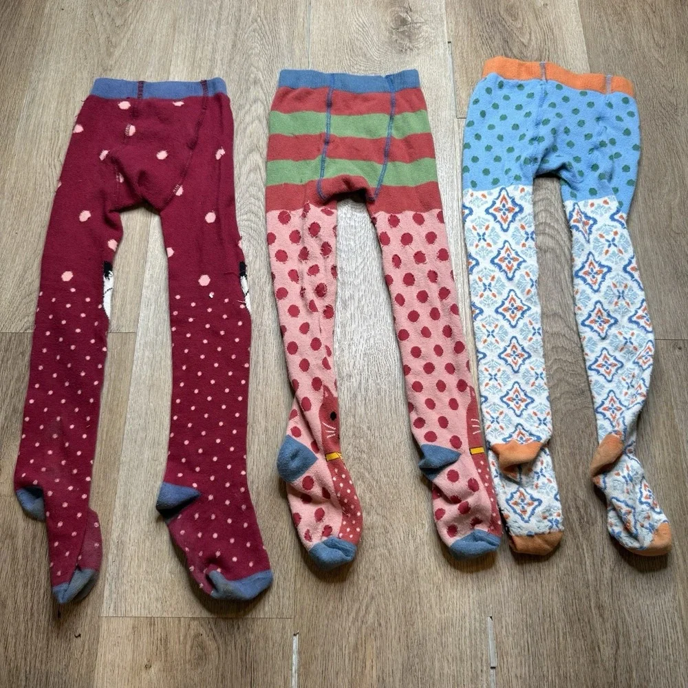 Matilda Jane 3 Pairs Tights Size 4-6